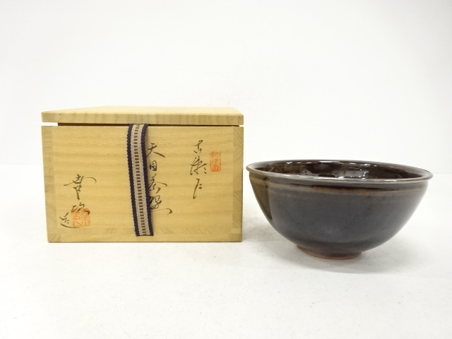 JAPANESE TEA CEREMONY / KOSETO TENMOKU TEA CHAWAN / ARTISAN WORK